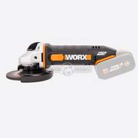 УШМ аккумуляторная Worx WX803.9 без АКБ и ЗУ (PRC, 20В, Li-ion, 125 мм, 1.55 кг)