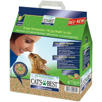 Наполнитель Cats Best Green Power 8л*2.9 кг, древесн.комкующийся, д/котят и