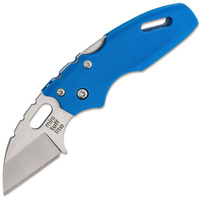 Нож складной 20MTB Mini Tuff Lite Plain, синяя рук-ть Griv-Ex, клинок 4034SS Cold Steel CS_20MTB