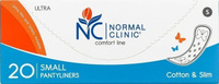 Прокладки ежедневные Normal Ultra cotton & slim Small (150 мм) в картонной коробке Normal Clinic, 20 шт NORMAL Clinic