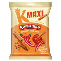 Кириешки сухарики Maxi ржано-пшеничные перец, 60 г