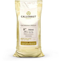 Белый шоколад Callebaut Velvet 33,1%, расфасованный200г