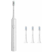 Электрическая ультразвуковая зубная щетка Xiaomi Mijia Sonic Electric Toothbrush T302 IPX8, серебристая
