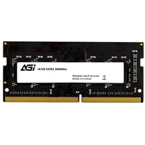 Оперативная память DDR4 2666 16gb SODIMM AGI CL19 AGI266616SD138