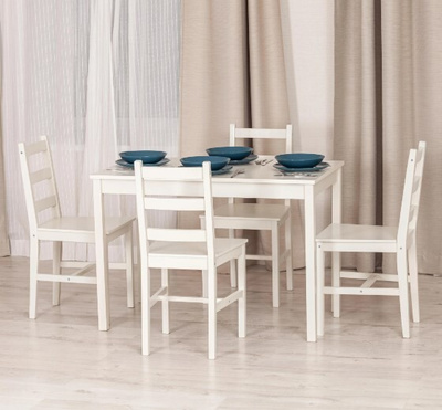 Обеденный комплект Хадсон 2 (стол + 4 стула)/ Hudson 2 Dining Set Тетчер  (TetChair) от компании Фабрика Мебели купить в городе Санкт-Петербург