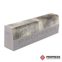 Бордюр дорожный Propress 1000х300х150 №15 «Антрацит» мрамор