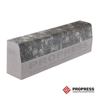 Бордюр дорожный Propress 1000х300х150 №17 «Чёрная ночь» зернистый