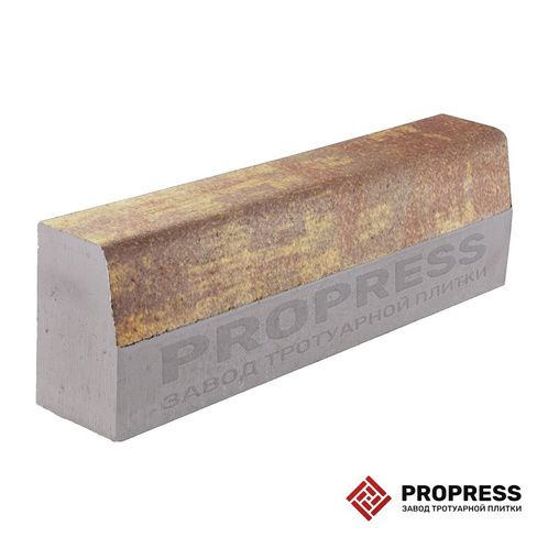 Бордюр дорожный Propress 1000х300х150 №6 «Осень» зернистый