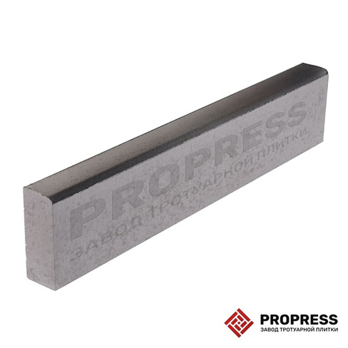 Бордюр садовый Propress 1000х200х80 Чёрный гладкий