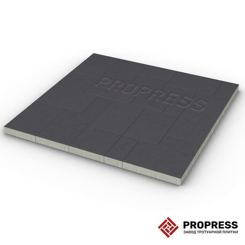 Тротуарная плитка Propress Асгард Чёрный