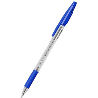 Ручка шариковая неавтоматическая Erich Krause R-301 Classic Stick&Grip синяя (толщина линии 0.5 мм)