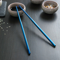 Палочки для суши bacchette, длина 21 см, цвет синий No brand