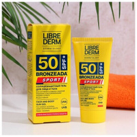 Солнцезащитный гель для лица и тела LIBREDERM sport 50 SPF+, 50 мл Librederm