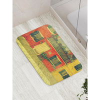 Противоскользящий коврик для ванной, сауны, бассейна JOYARTY Вид на старый дом