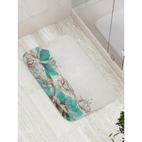 Противоскользящий коврик для ванной, сауны, бассейна JOYARTY Световые цветы