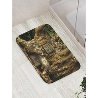 Противоскользящий коврик для ванной, сауны, бассейна JOYARTY Деревянный дом