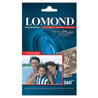 Фотобумага Lomond глянцевая 10x15 260г/м2 20 листов