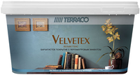 Покрытие бархатное декоративное с перламутровым блеском Terraco Velvetex 5 кг VA 400