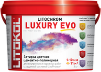 Затирка цветная цементно полимерная Литокол Litochrom Luxury Evo 2 кг LLE.385 нефрит