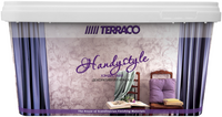 Покрытие полупрозрачное тонировочное перламутровое Terraco Handystyle 5 кг HS 1013