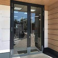 Алюминиевые входные двери Алютех 91,6х211,6