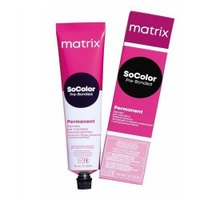 Matrix SoColor перманентная крем-краска для волос Pre-Bonded, 6Bc темный блондин коричнево-медный, 90 мл
