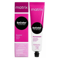 Matrix SoColor Pre-bonded стойкая крем-краска для седых волос Extra coverage, 505M светлый шатен мокка, 90 мл