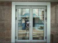 Двери алюминиевые теплые (серия 65) Татпроф 934х2134