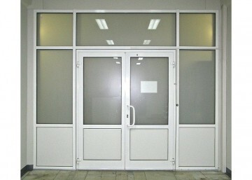 Двери алюминиевые теплые (серия 65) Алнео 931х2131