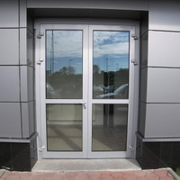 Алюминиевые входные двери c холодным профилем Krauss 902х2102