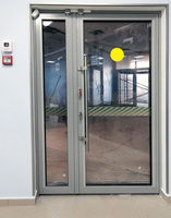Алюминиевые входные двери c холодным профилем Krauss 899х2099