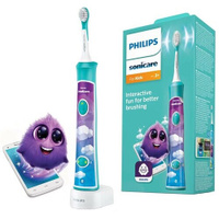 Звуковая зубная щетка Philips Sonicare For Kids HX6322/04, RU, aqua