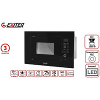 Микроволновая печь встраиваемая EXITEQ EXM-108, черный