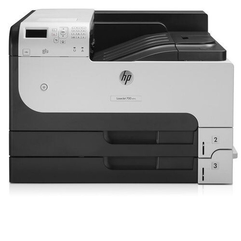 Принтер лазерный HP LaserJet Enterprise 700 M712dn черно-белая печать, A3, цвет белый [cf236a]