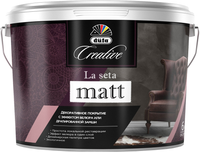 Декоративное покрытие c эффектом велюра Dufa Creative La Seta Matt 1.2 кг