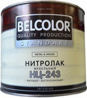 Нитролак мебельный Belcolor Standart НЦ 243 Metal & Wood 700 г